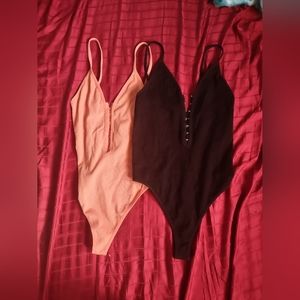 2 forever 21 bodysuit